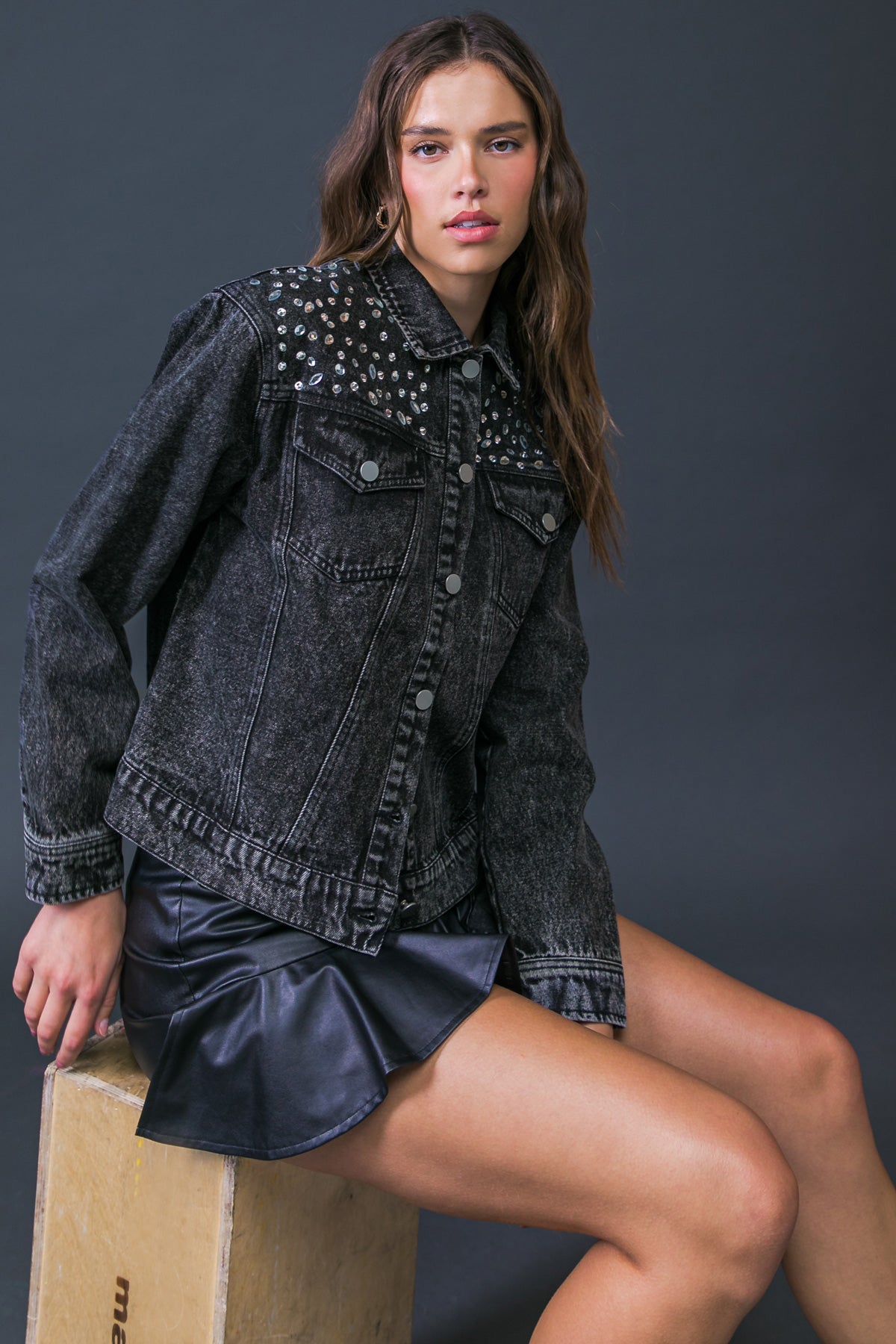 BE TRUE TO YOU DENIM JACKET Flying Tomato
